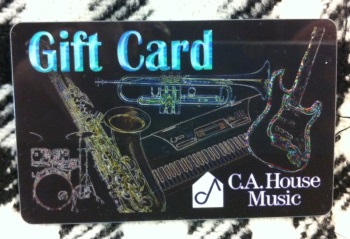 C.A.House Music GIFTCARD25 Giftcard